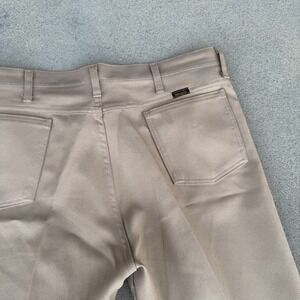 Vintage Wrangler Pants Mens 38x29 Khakis Pleated High Rise 90s USA